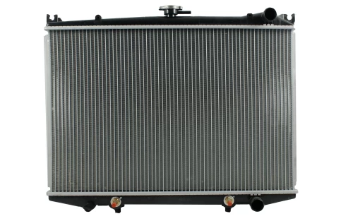 SKU: 0314 - AUT Radiador Automotriz Nissan D-21 AMERICANA T/A  1888-2008 Tubo Soldado